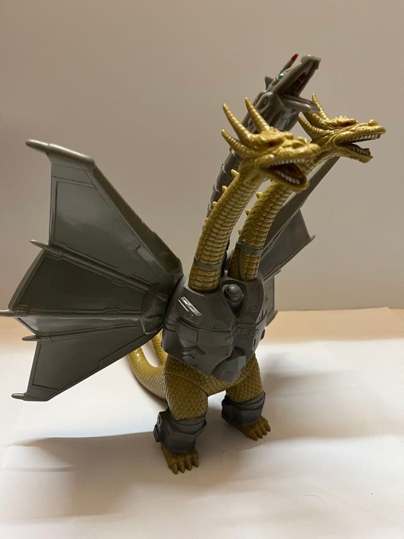 2点セット　スペースゴジラ　メカキングギドラ　ソフビ　1991年　ビッグソフビ