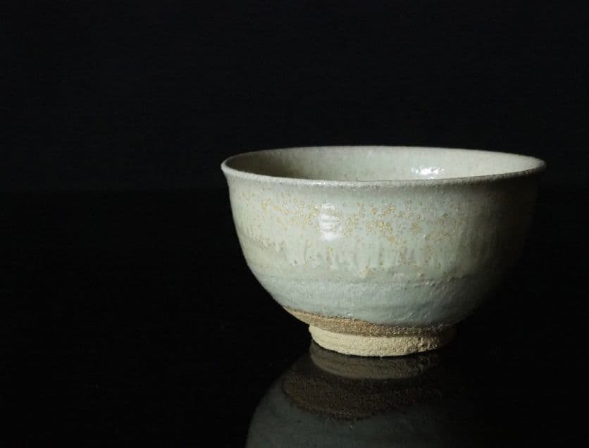 あ*な様 【本物保証　唐津の名匠】西岡小十　斑唐津茶碗　茶道具　共箱　栞　無傷