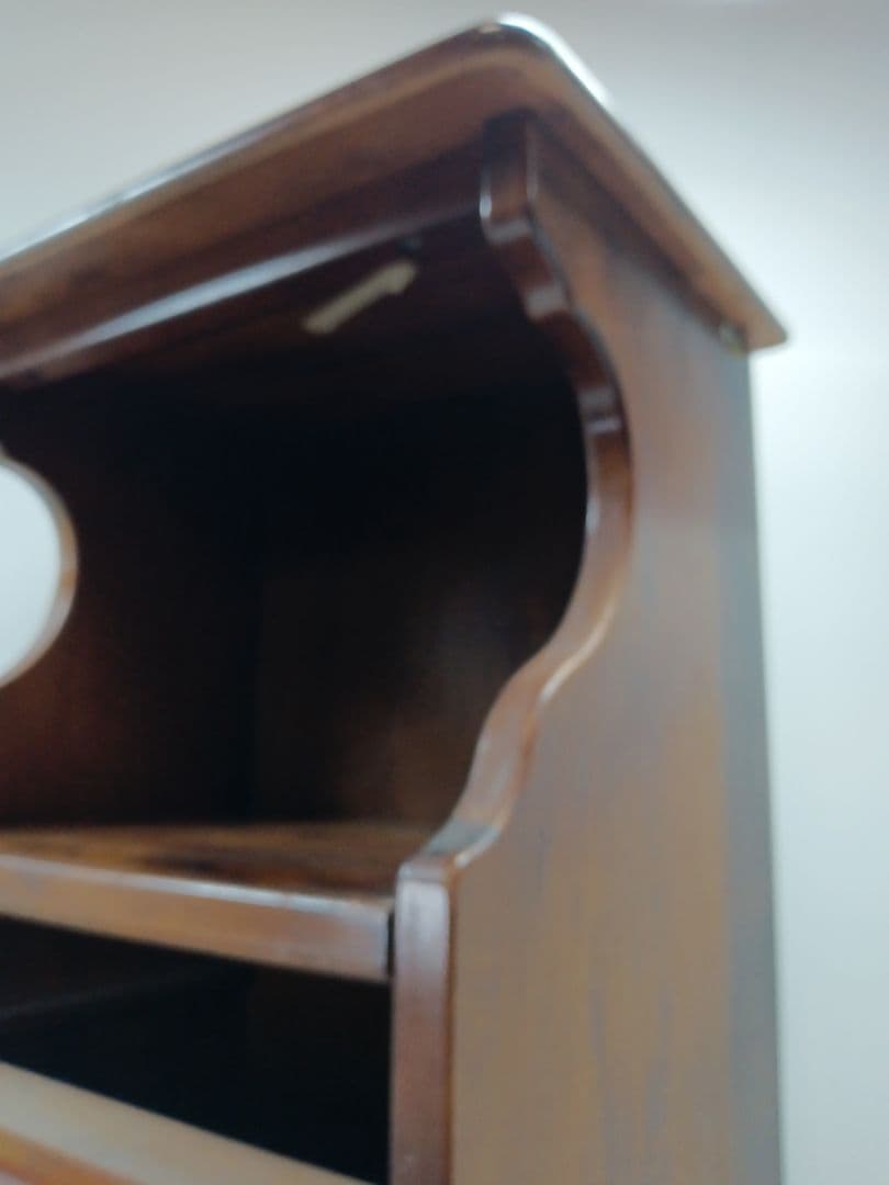 P369 Karimoku カリモク コロニアル 電話台 サイドラック 電話台