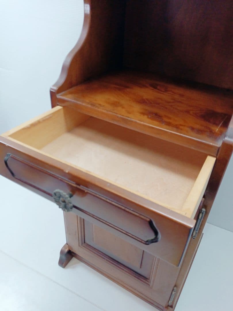 P369 Karimoku カリモク コロニアル 電話台 サイドラック 電話台