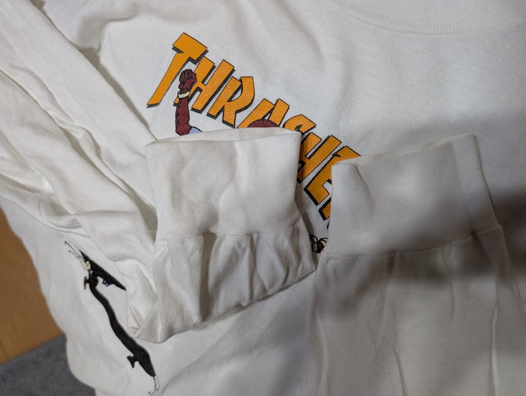 【Revira】THRASHER PUSHEAD スラッシャー ロンT