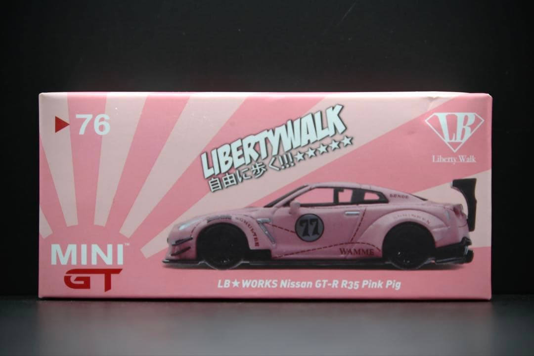 minigt / 1/64 LB★WORKS R35 ”Pink Pig“