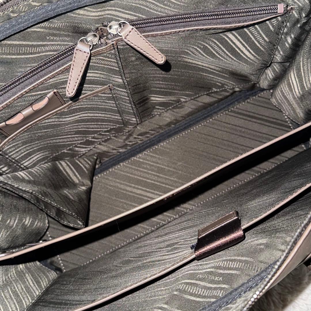 ⭐️新品未使用⭐️　FUJITAKA　ジェードクラリーノデュエII　ビジネスバッグ