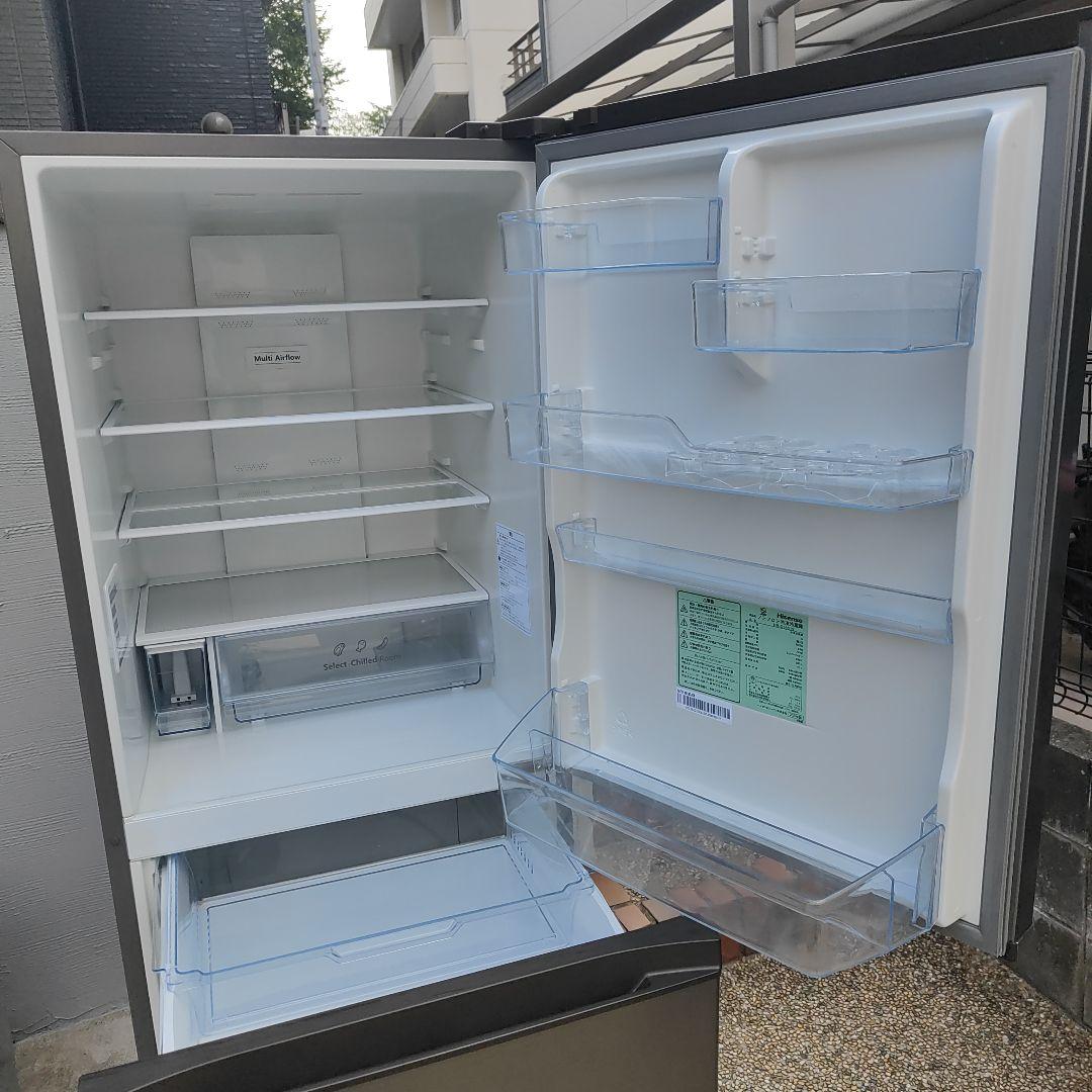 【理沙】Hisense 3ドア 360L冷蔵庫 HR-D3601S