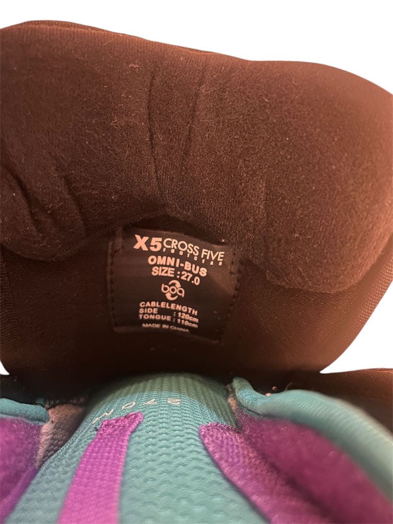 CROSS FIVE XS スノーボードブーツ 男性用