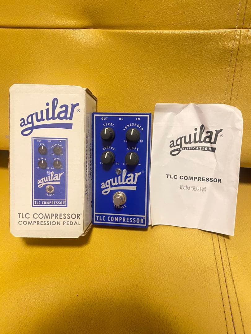 箱・説明書付き aguilar TLC COMPRESSOR ベースエフェクター