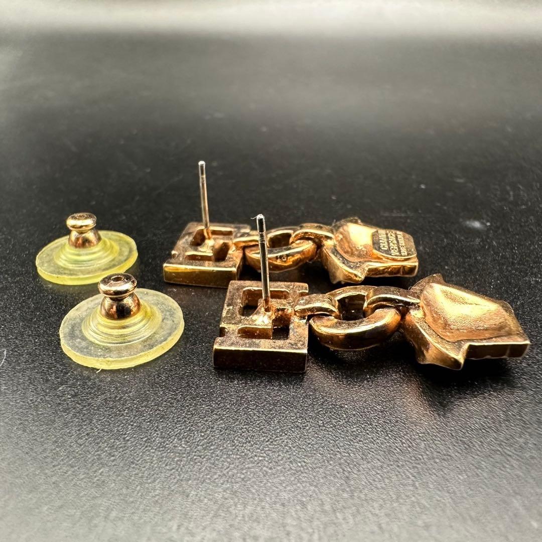 極美品✨　VERSACE　ヴェルサーチ　ピアス　メデューサ　ロゴ　刻印　1535