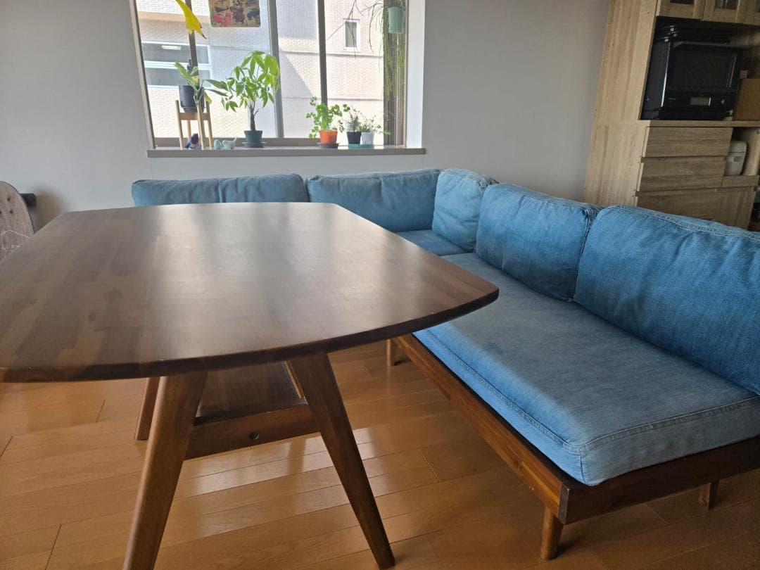 【マーブー】Unico SWELLA 3点ソファダイニングソフルセット