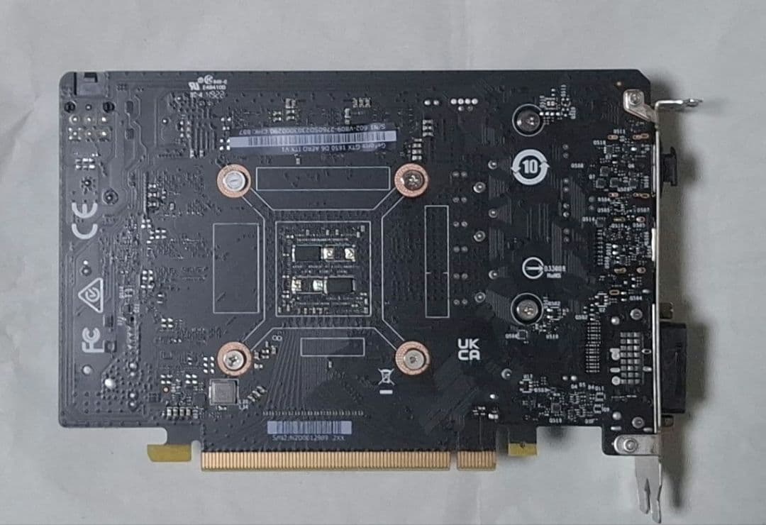 グラフィックボード・グラボ・ビデオカード MSI AERO ITX GeForce GTX 1650