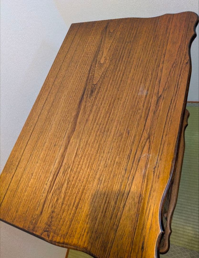 猫脚 扉 引き出し 木製 アンティーク 家具 キャビネット