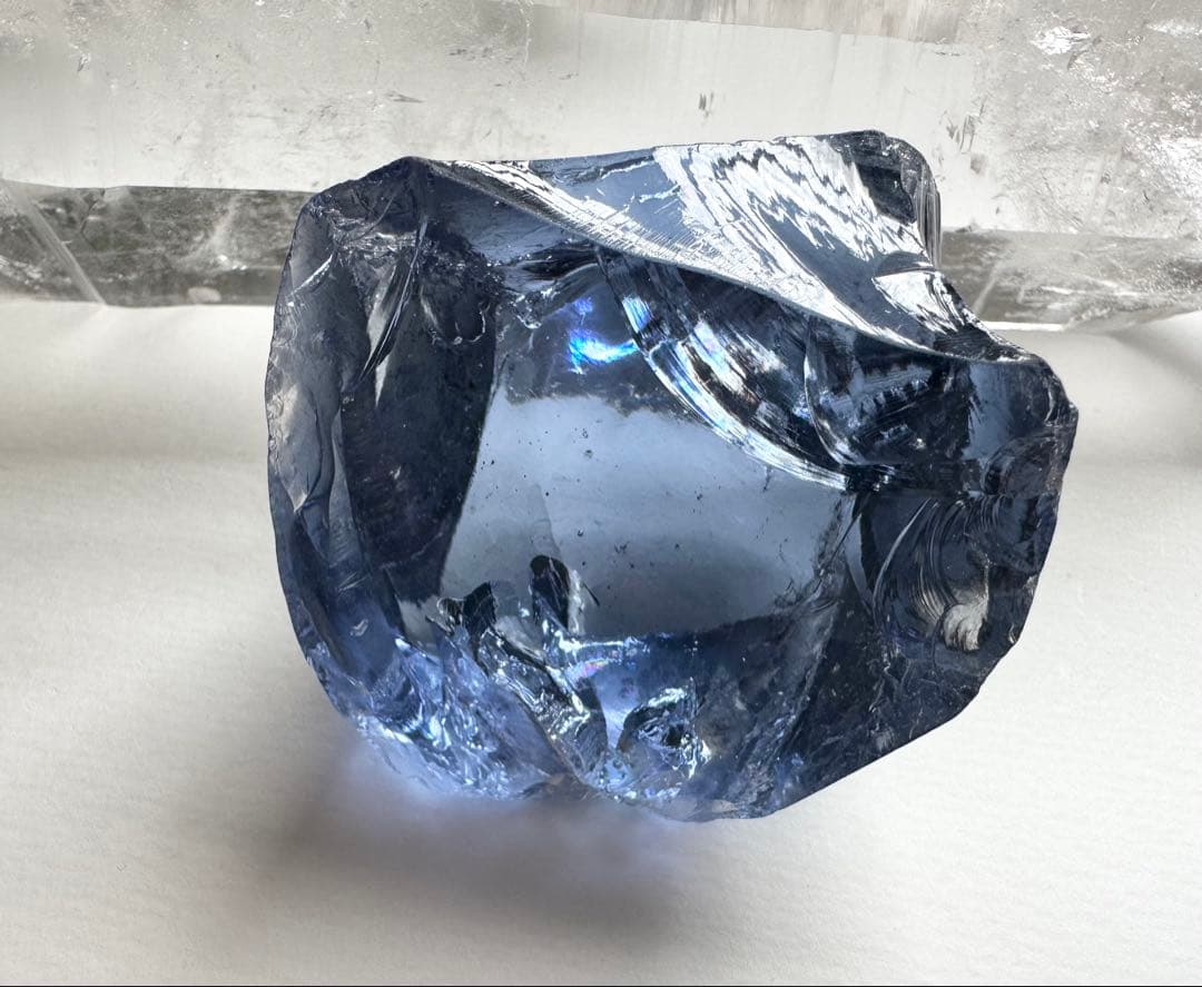 希少色シエラネバダ産アンダラクリスタル　ブルー　高次元ヒーリング　瞑想　覚醒