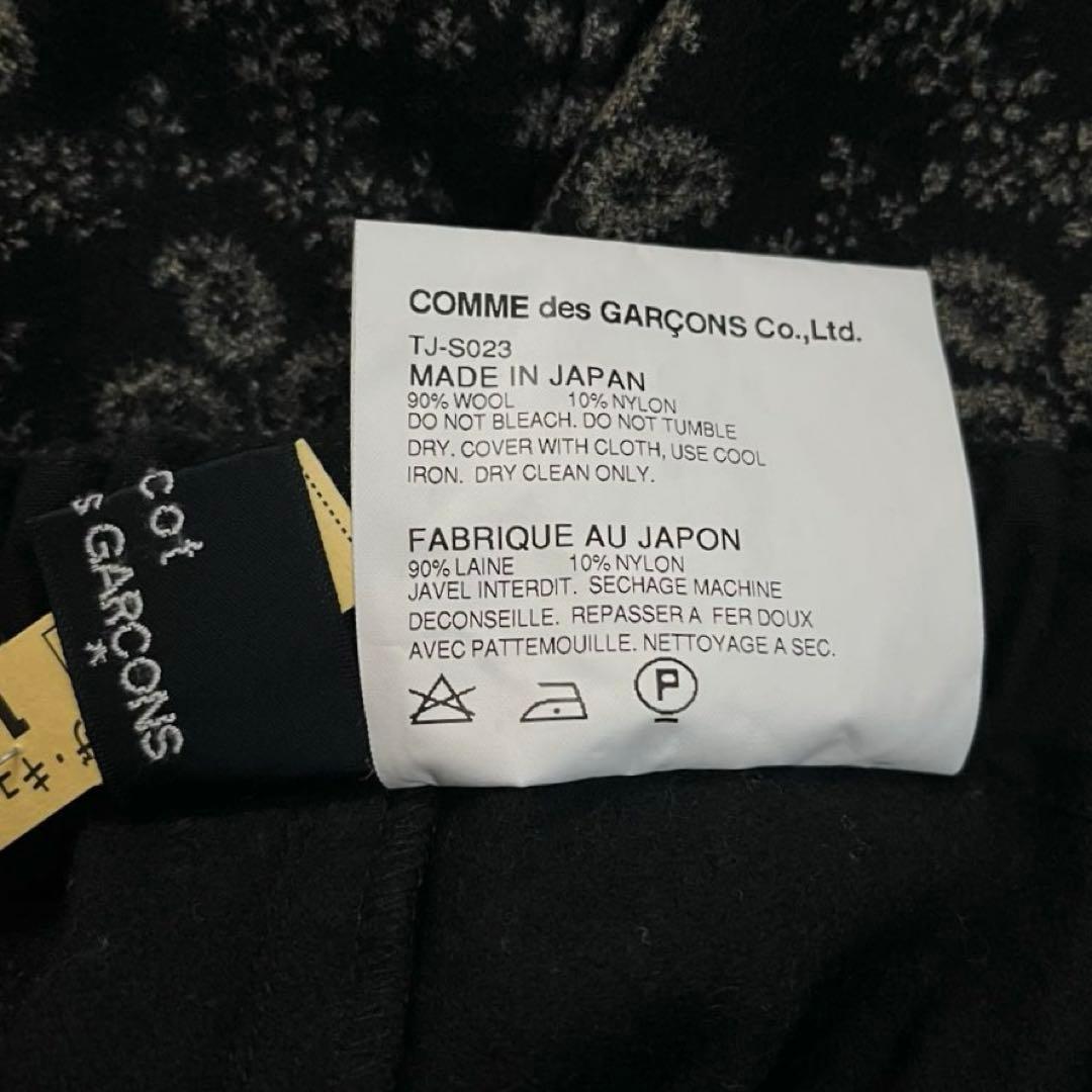 tricot COMME des GARCONS 花柄　スカート　ウールスカート