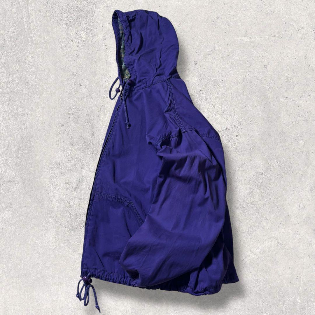 ほん古着90s OLD GAPオールドギャップフルジップパーカー紫パープル