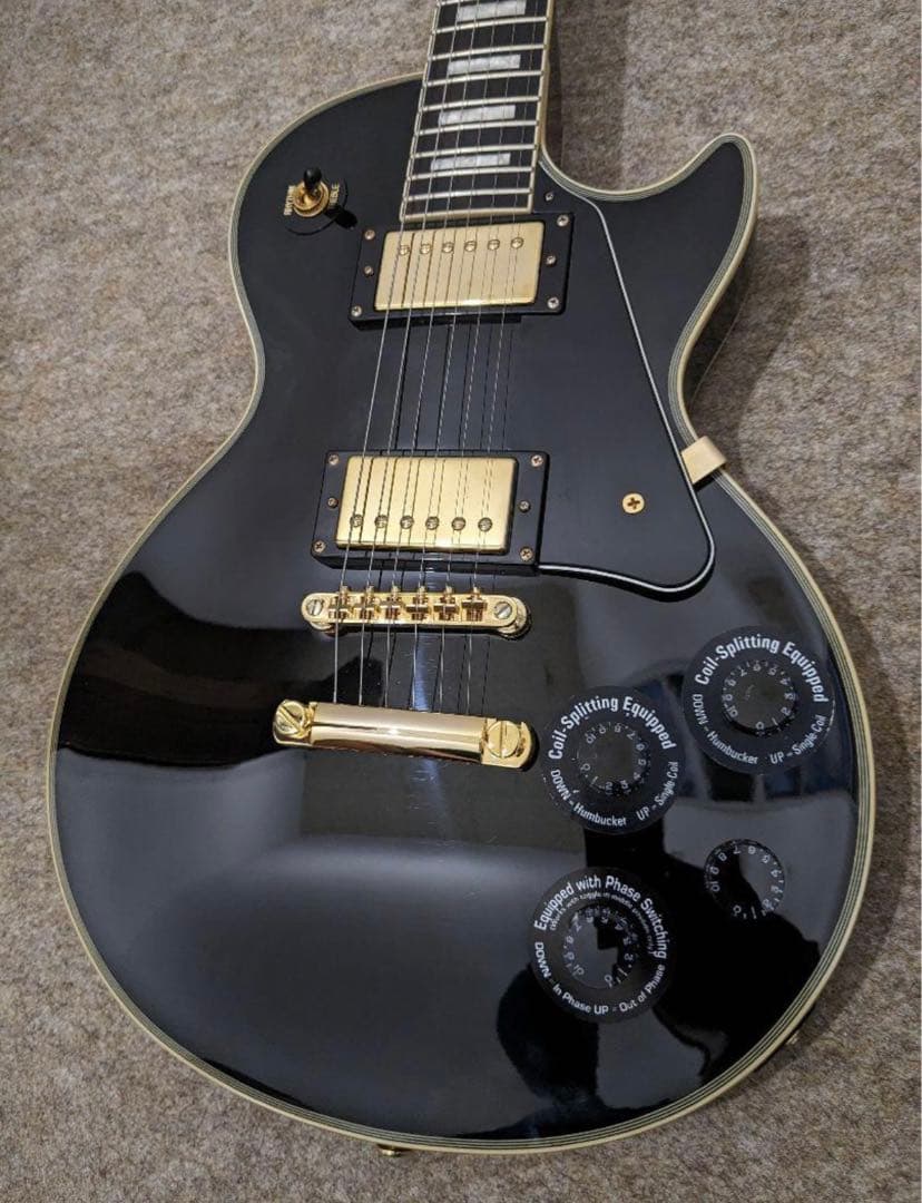 epiphone エピフォン　レスポールカスタムPro 2018 エボニー指板