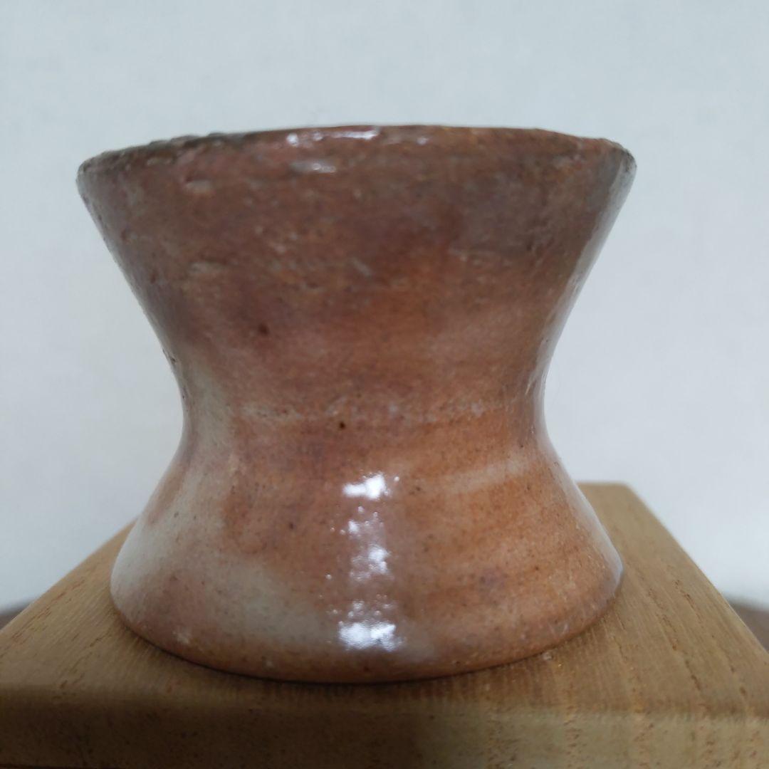 茶道具　蓋置　萩焼　チキリ蓋置　第14代坂倉新兵衛　作　表千家　【匿名配送】