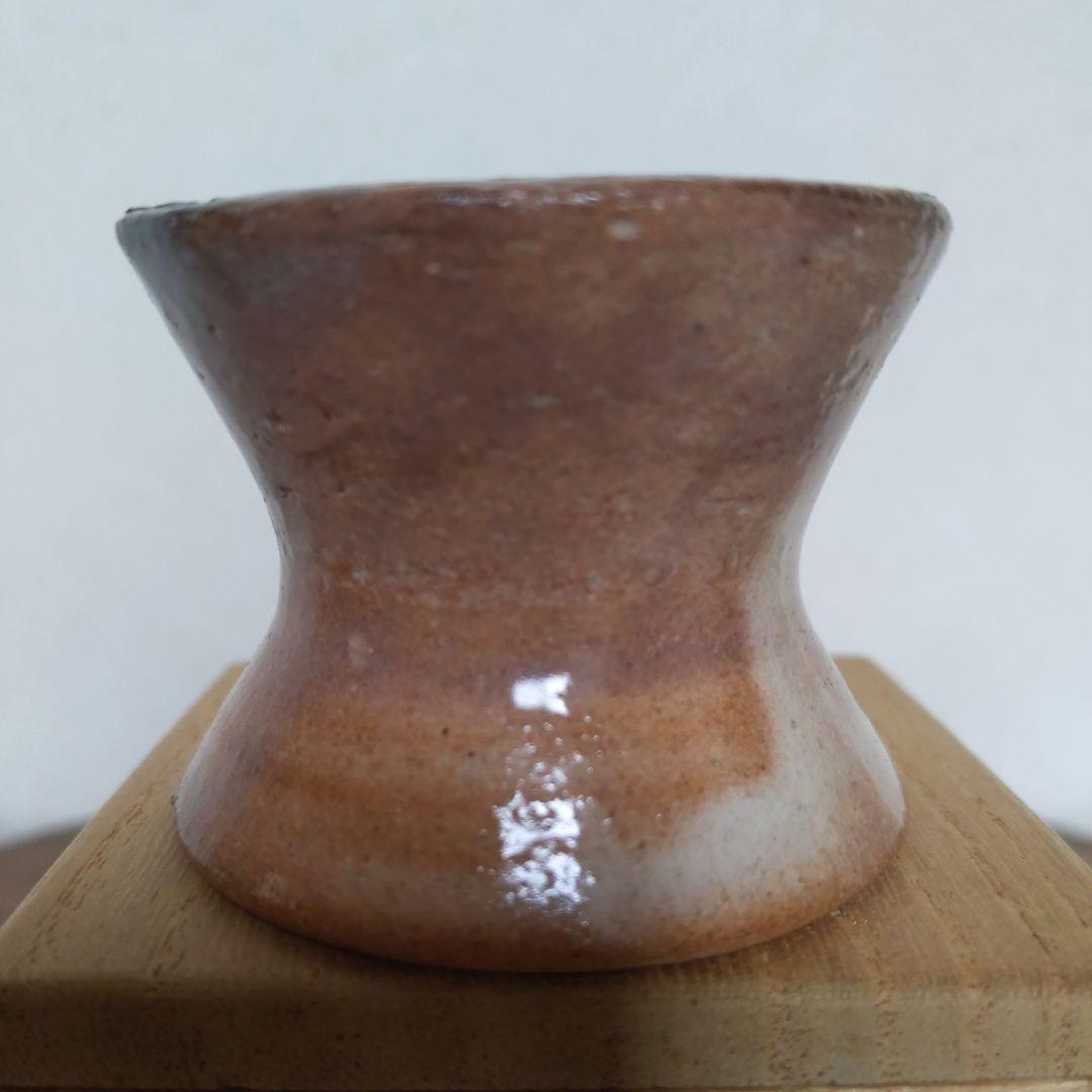 茶道具　蓋置　萩焼　チキリ蓋置　第14代坂倉新兵衛　作　表千家　【匿名配送】