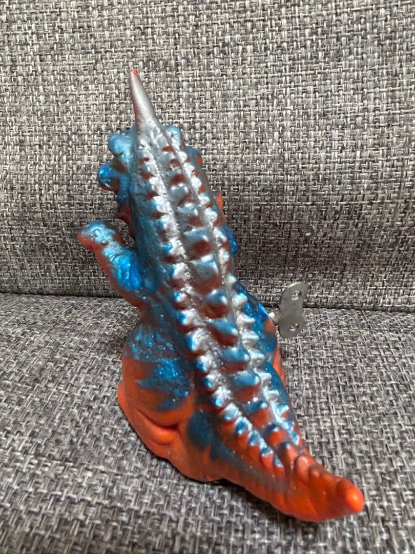 当時物 発火怪獣 ゴメラ ヨネザワ ゼンマイ 歩行 ブリキ ソフビ フィギュア