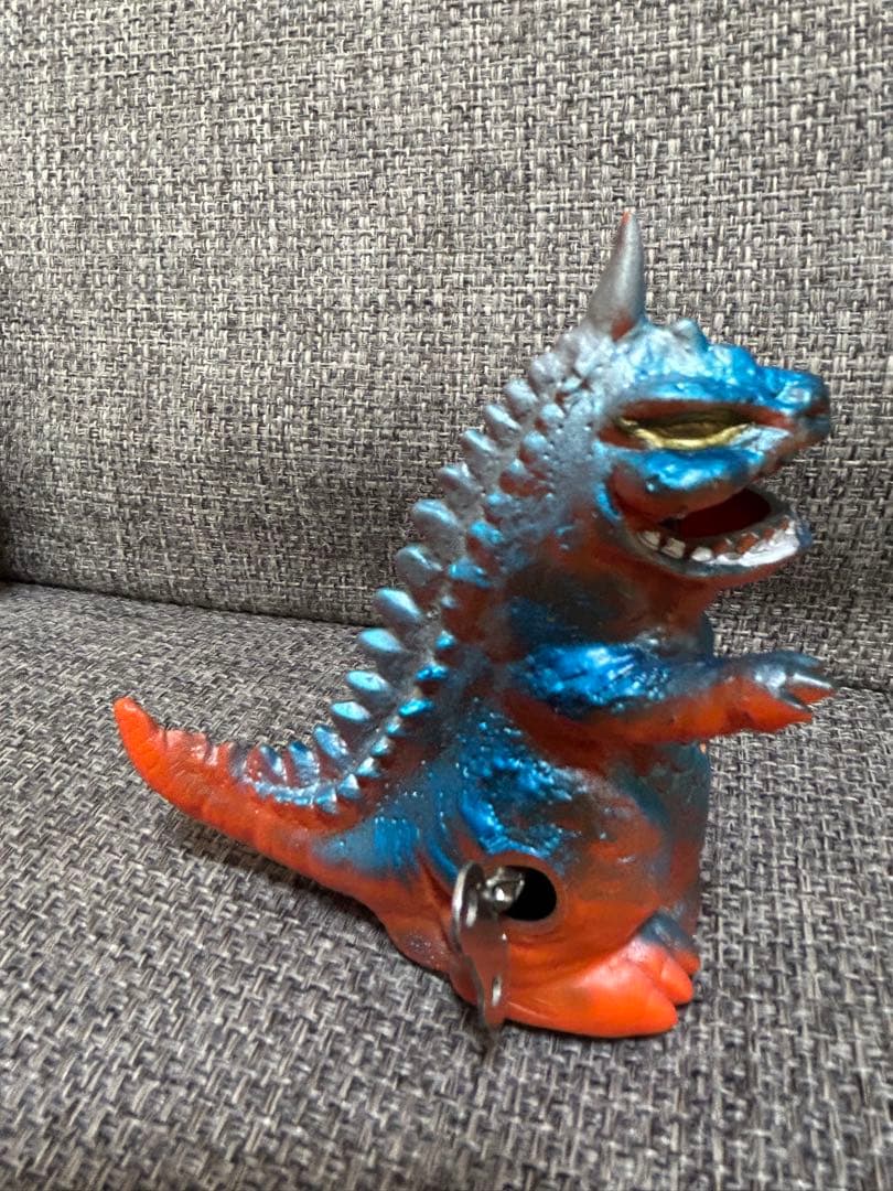 当時物 発火怪獣 ゴメラ ヨネザワ ゼンマイ 歩行 ブリキ ソフビ フィギュア