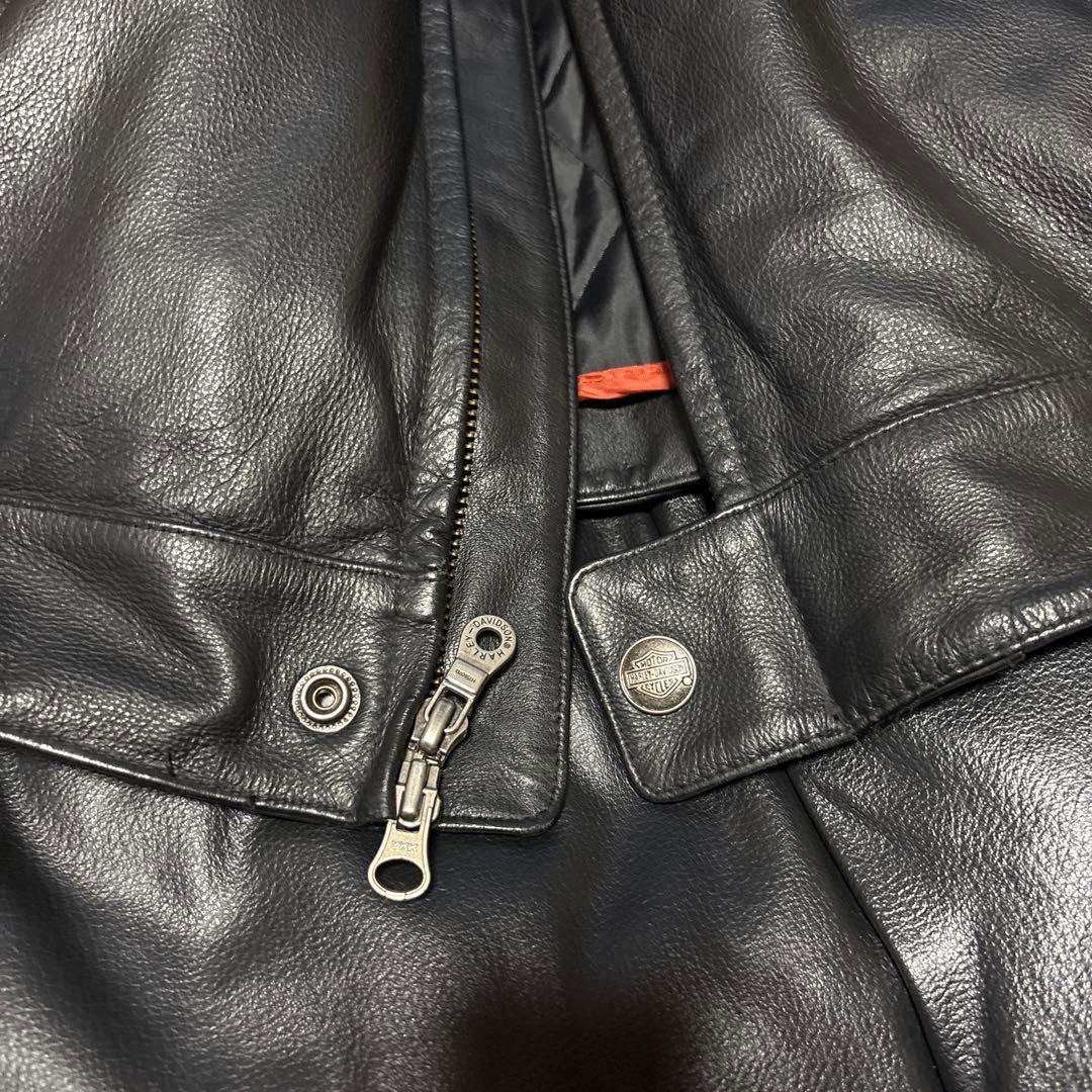 【美品】HARLEY-DAVIDSON レザージャケットライダース　size L
