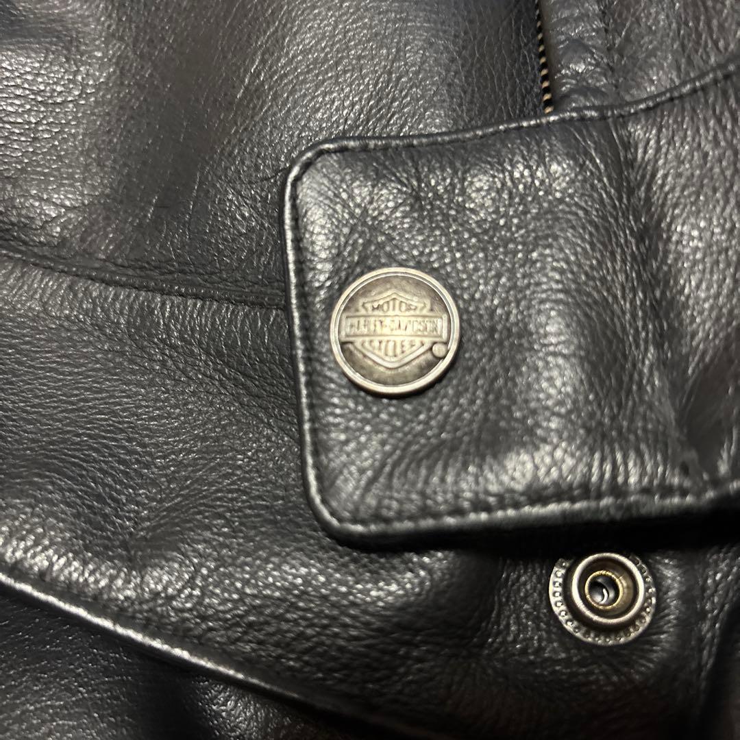 【美品】HARLEY-DAVIDSON レザージャケットライダース　size L