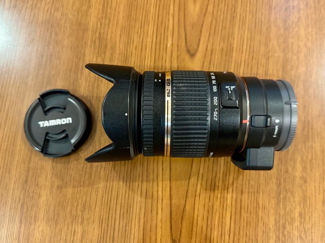 【HIKARI】TAMRON18-270mmレンズ ＋アダプタLA-EA3