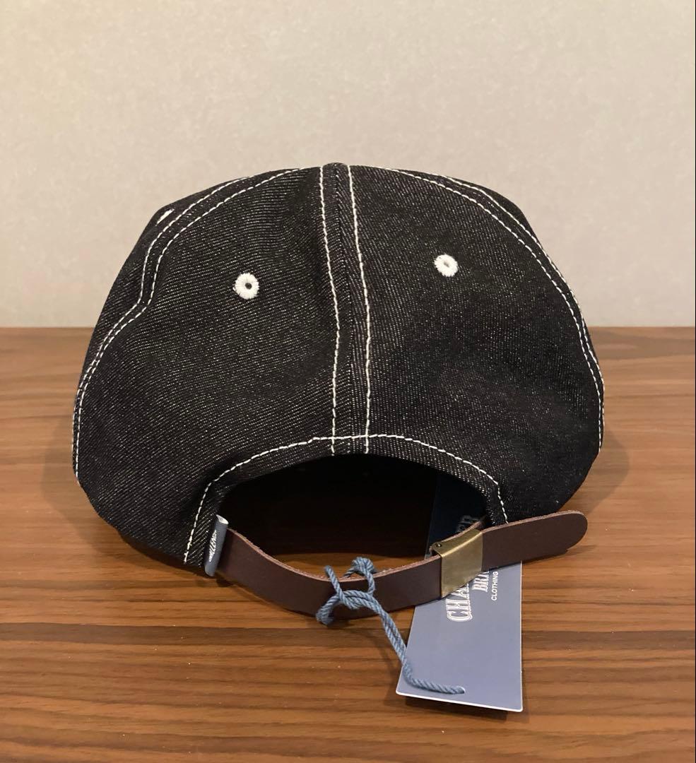 challenger デニム　ロゴ　キャップ