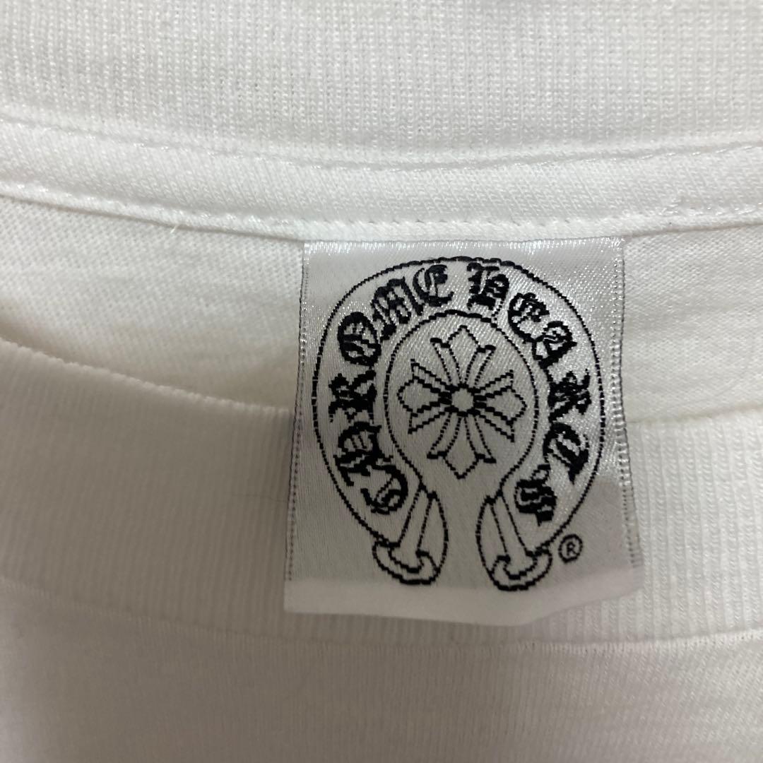 CHROME HEARTS ポケット付きTシャツ ホワイト