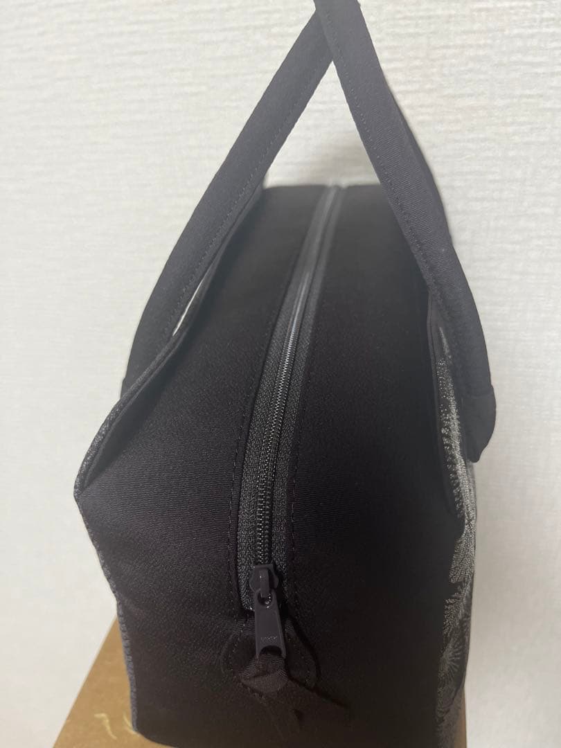 【新品】和装用バッグ　黒×銀