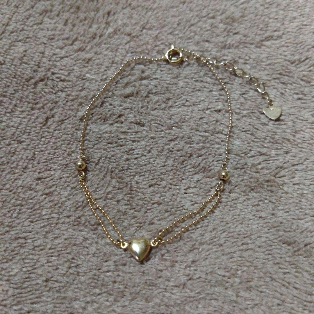 ブレスレット　アンクレット　エステール　K18 ピンクゴールド