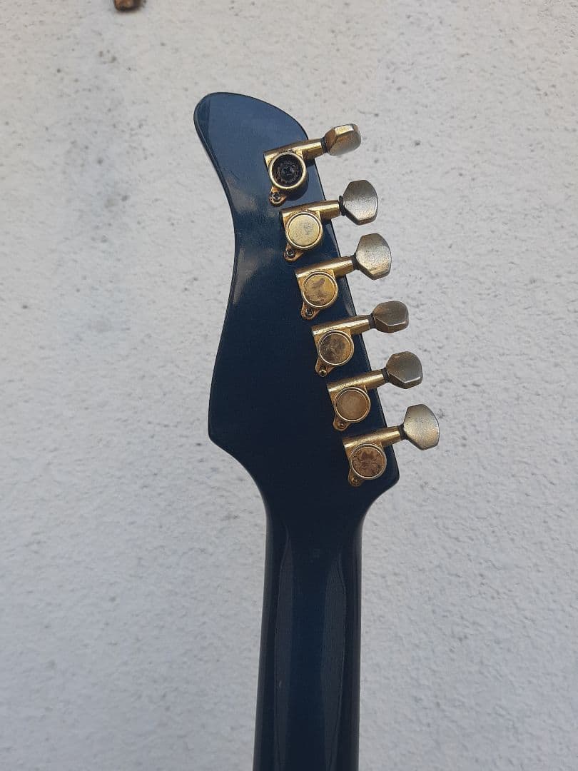 最終値下げ加熱処理ＡＩＹ再生フェルナンデスストラトタイプ3SノイズレスPUメタ紺