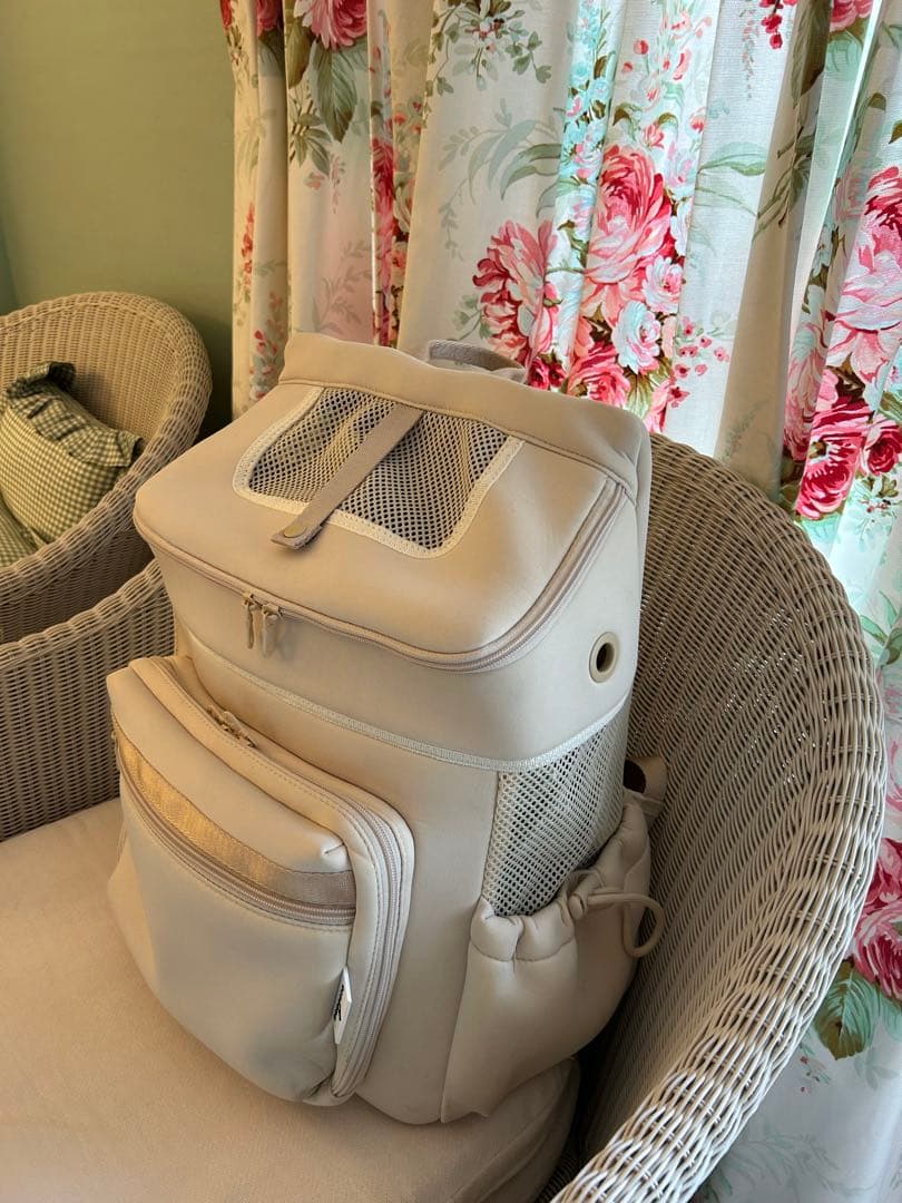 CITY DOG シティドッグ　リュック　キャリーバッグ　オフホワイト　Rサイズ