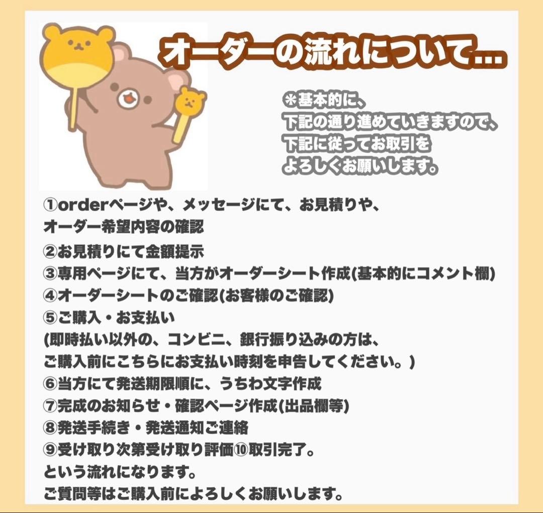 【1/30発送期限】(応レリピ様)(名✖️2連厚紙装飾あり)さおり様分