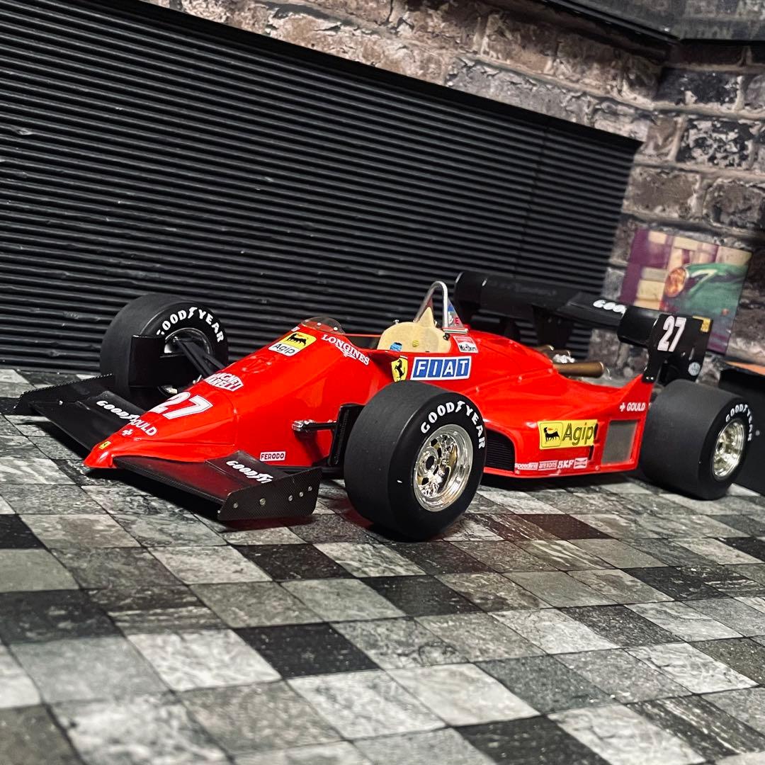 カスタム品 1/18 GP replicas フェラーリ 126C4 1984