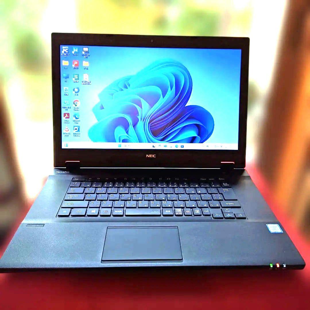 NECノート PC（15.E）Windows 11 初期化済 持ち手付専用バッグ