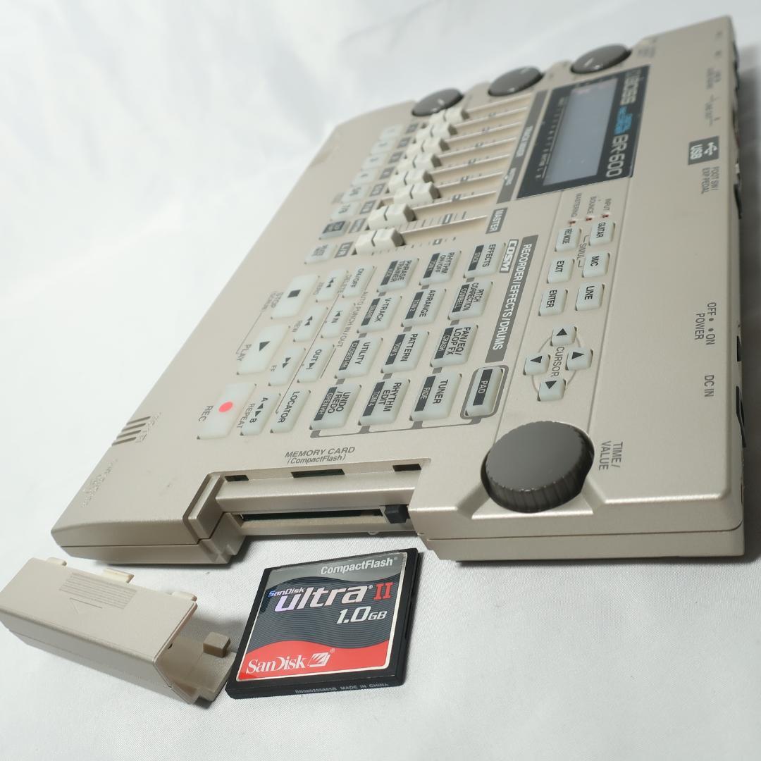BOSS BR-600 マルチトラック レコーダー SDカード 電源ケーブル付属