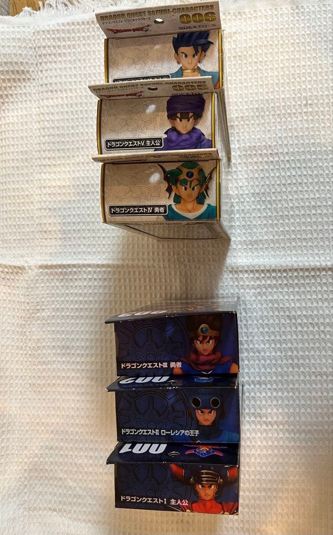 ドラゴンクエスト Ⅰ Ⅱ Ⅲ Ⅳ Ⅴ Ⅵ ソフビキャラクターズ　主人公　勇者