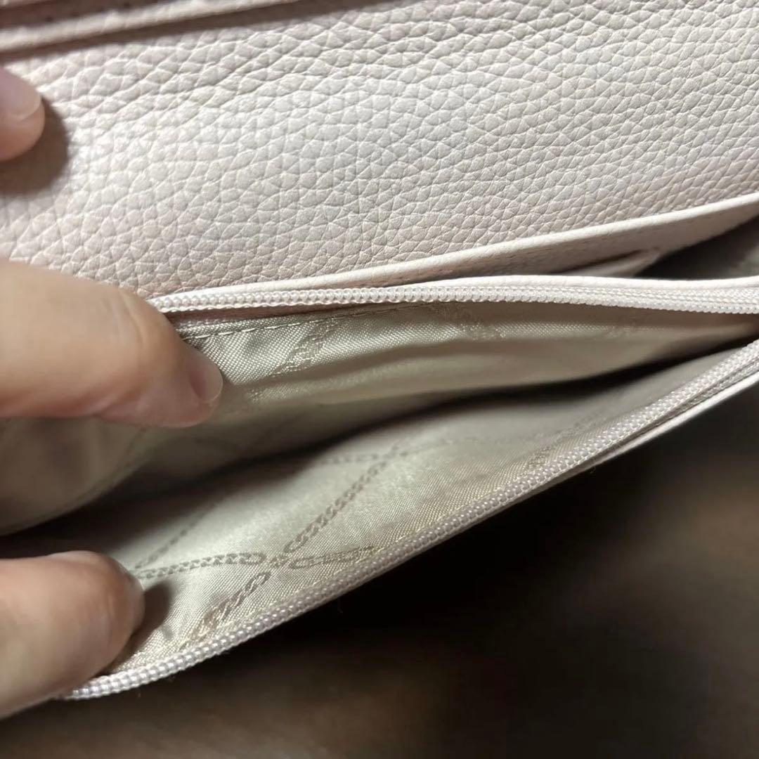 MICHAEL KORS 二つ折り2way財布 ベージュ/ピンク
