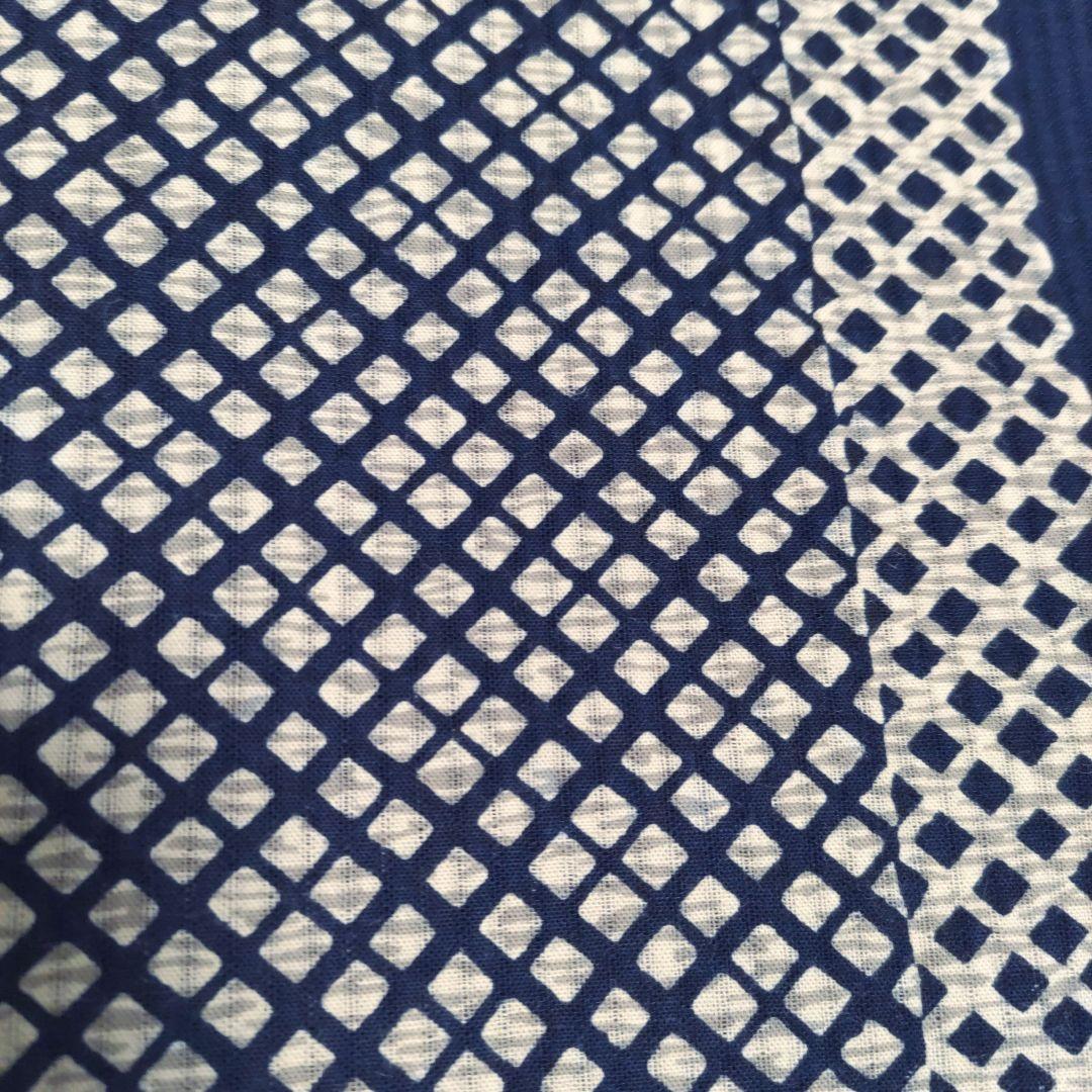 浴衣　かまわぬ　綿絽　ゆかた