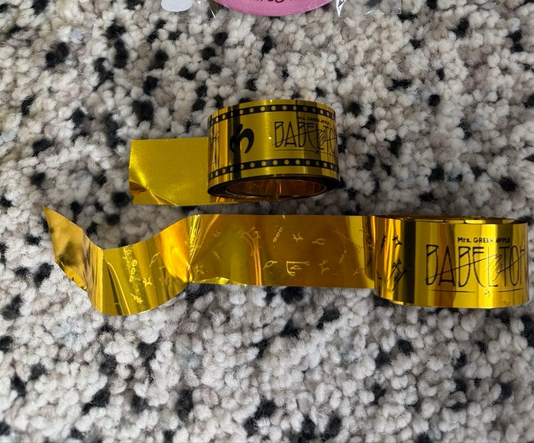 M*様 Mrs. GREEN APPLE　バベルの塔　リンゴジャムシート特典　銀