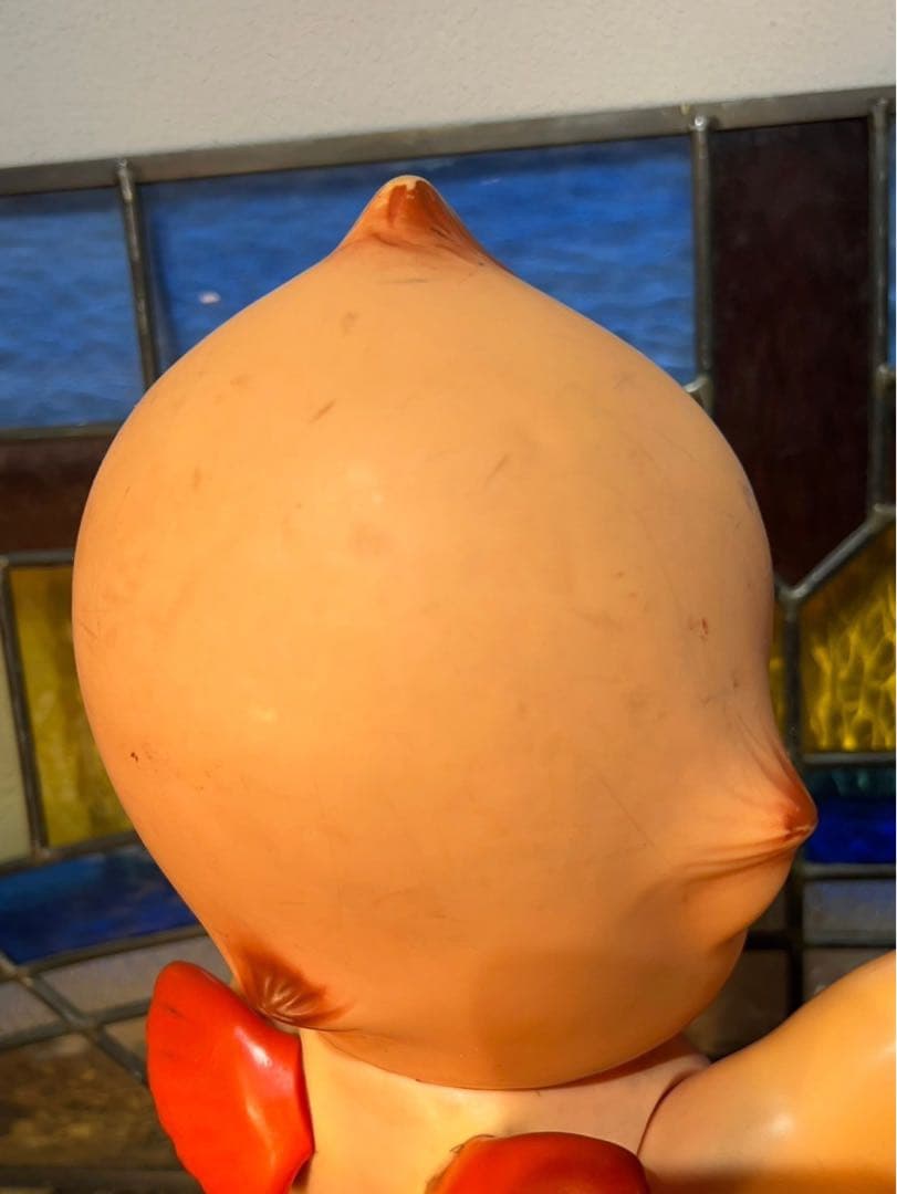 キューピーマヨネーズ 赤羽 な人形 レア 希少 昭和レトロ 53cm