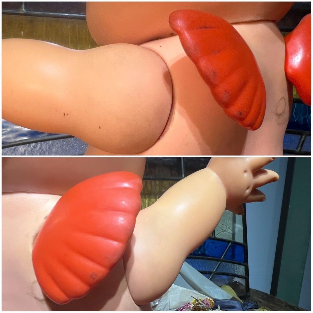 キューピーマヨネーズ 赤羽 な人形 レア 希少 昭和レトロ 53cm