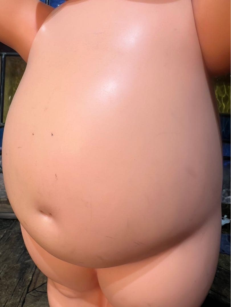 キューピーマヨネーズ 赤羽 な人形 レア 希少 昭和レトロ 53cm