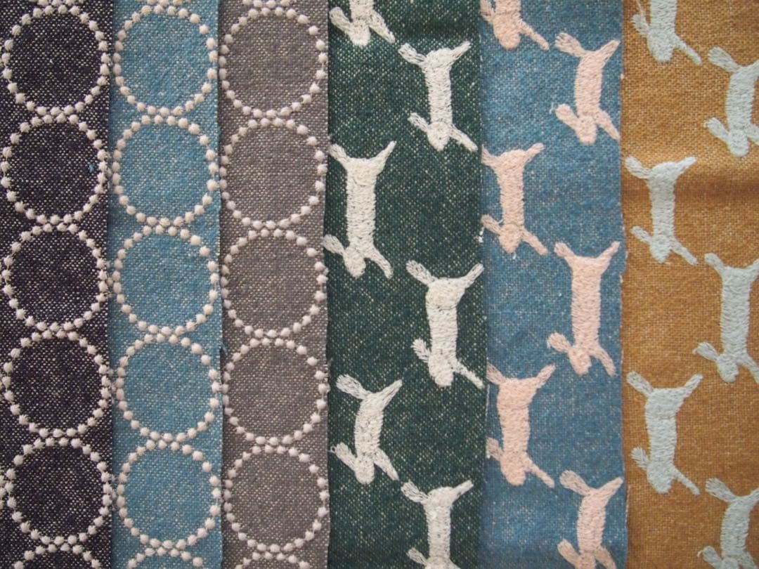 ヒーヨさん専用 ミナペルホネン ハンドメイド スツール ランランラン 生地 椅子