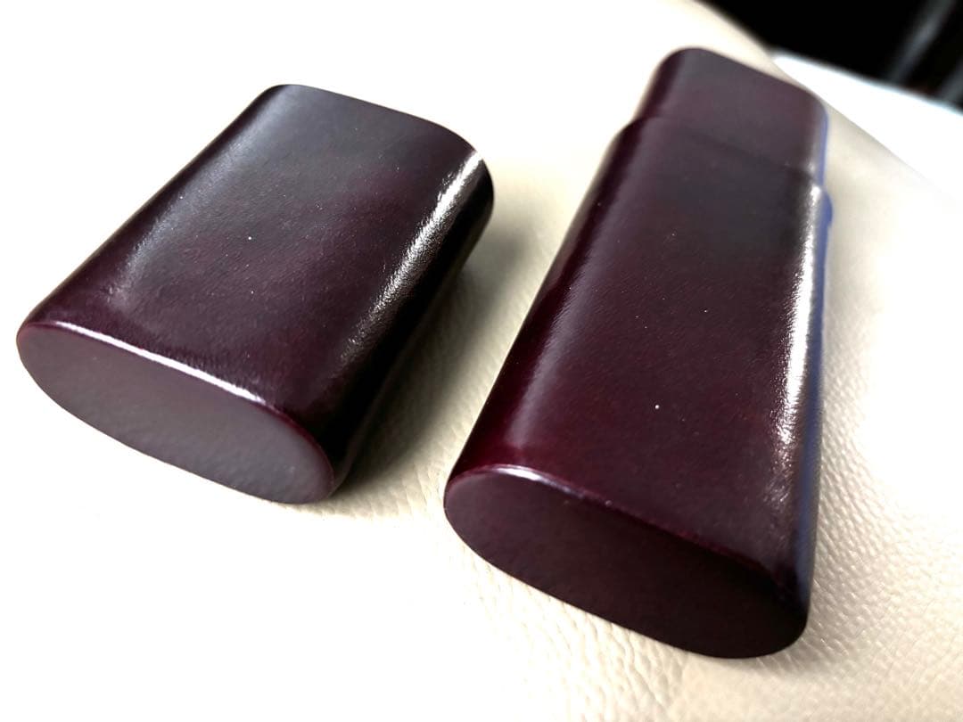 Montblanc モンブラン　イタリアフローレンス製ボルドーカラーペンポーチ