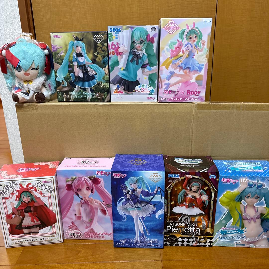 初音ミク　フィギュア&ぬいぐるみ　まとめ売り
