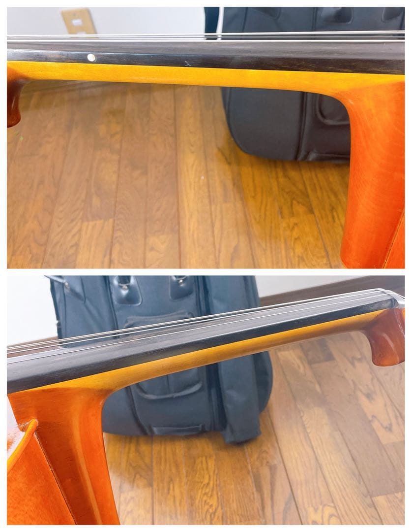 イーストマン　VC100 チェロ　セット　4/4 弓　ケース付き