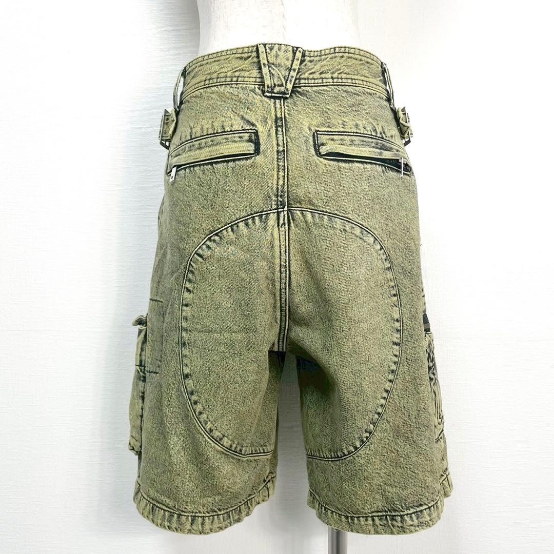 y2k❤️ DIESEL マルチポケット カーゴ ハーフパンツ
