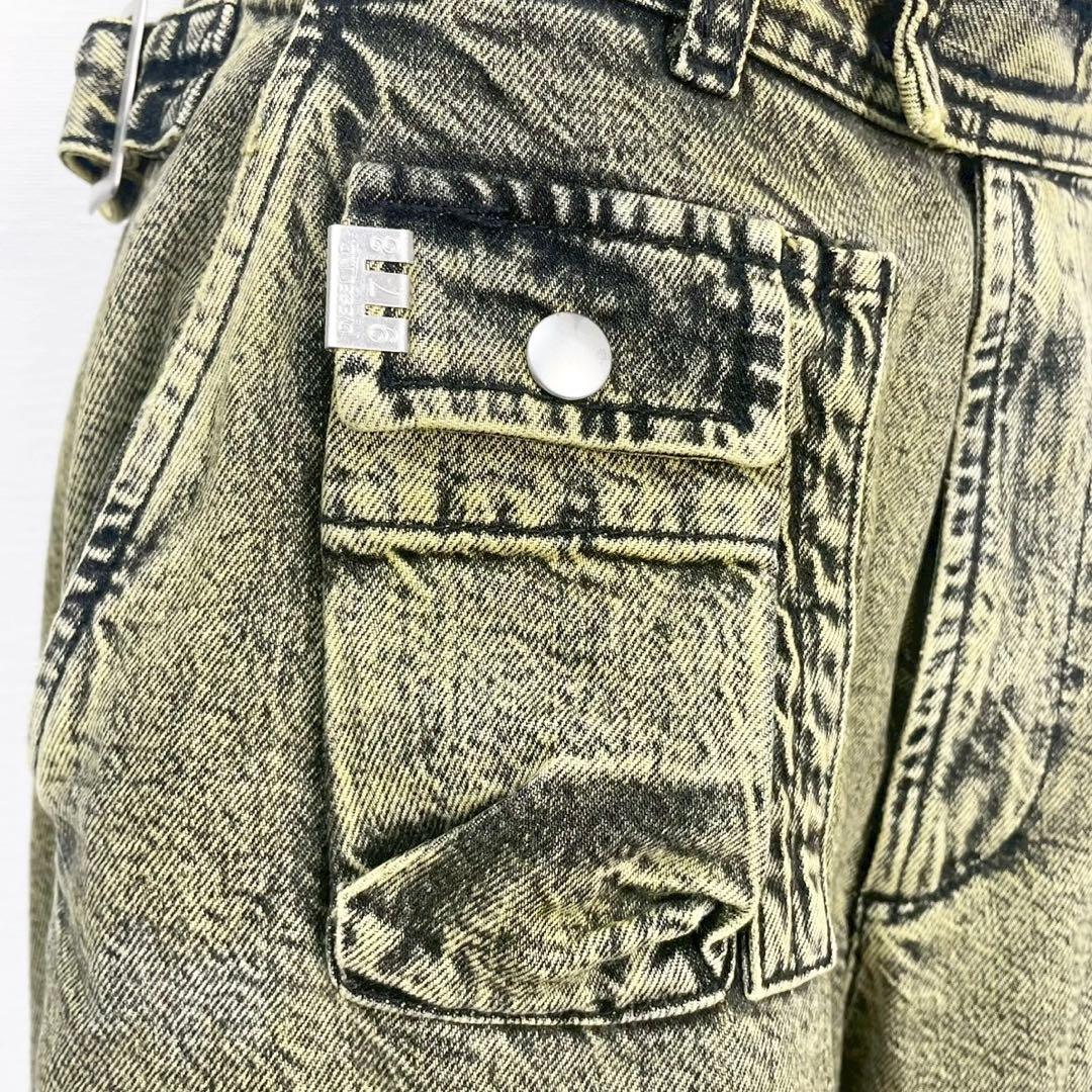 y2k❤️ DIESEL マルチポケット カーゴ ハーフパンツ