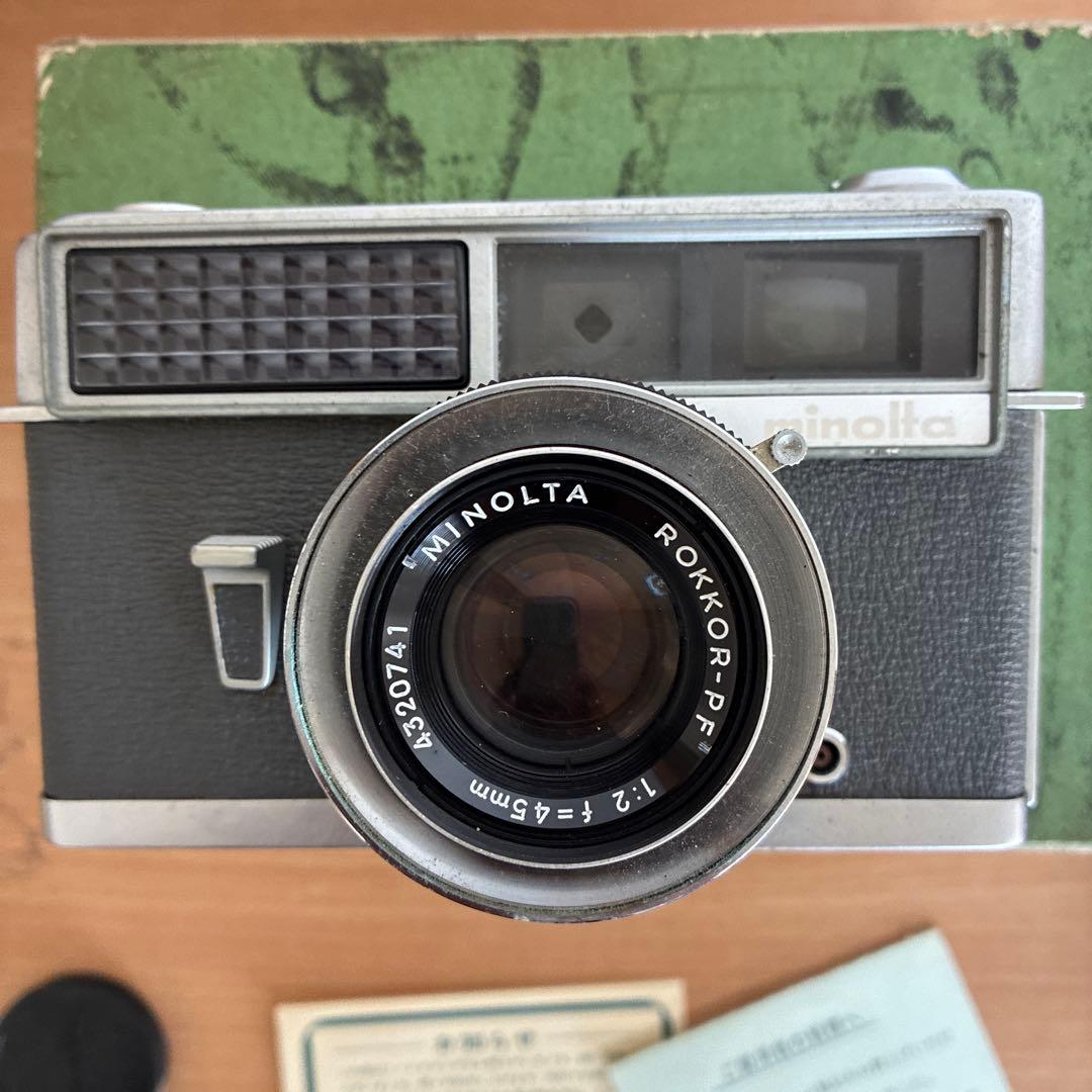 【中古/レア品】ミノルタ HI-MATIC 初代 ハイマチック フィルムカメラ