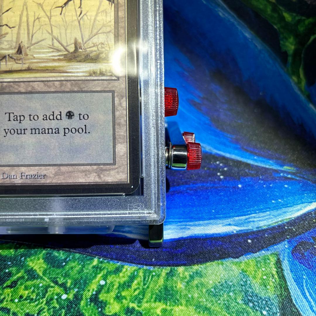 5001 (A)《沼/Swamp》[LEA] 土地　mtg アルファ　α